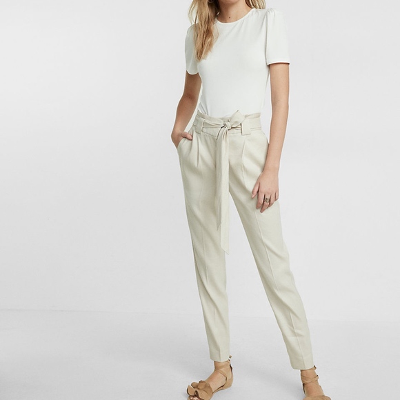express ankle high rise pants